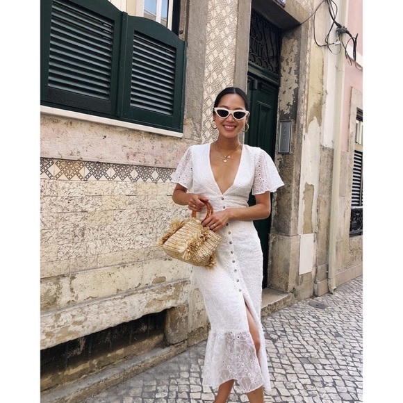 Song of style white dress Clearance